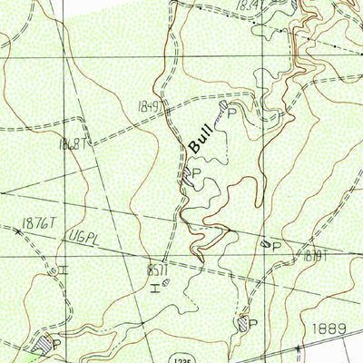 United States Geological Survey Merkel East, TX (1984, 24000-Scale) digital map