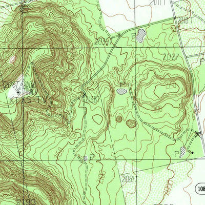 United States Geological Survey Merkel West, TX (1984, 24000-Scale) digital map