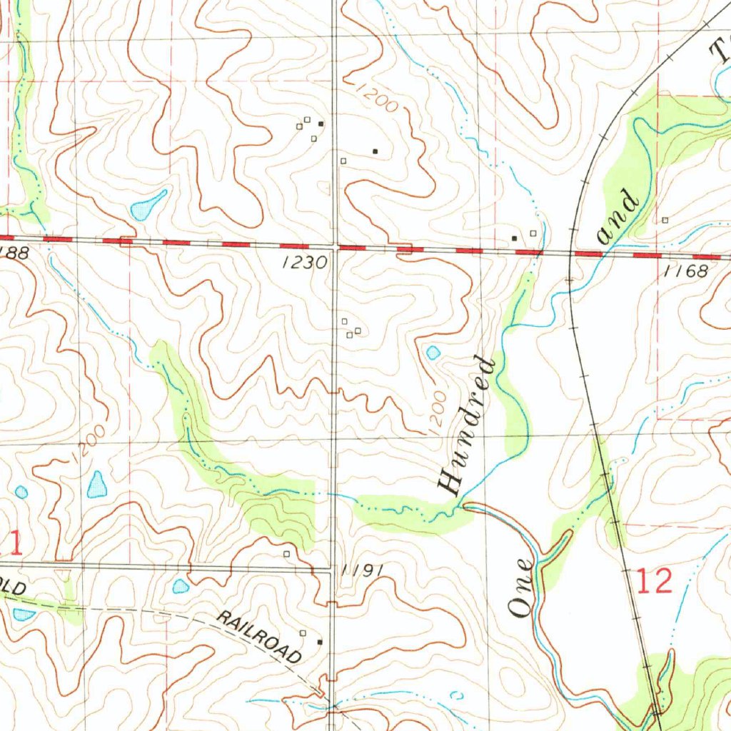 Merle Junction, IA (1980, 24000-Scale) Map by United States Geological ...