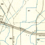 United States Geological Survey Mermentau, LA (1946, 31680-Scale) digital map