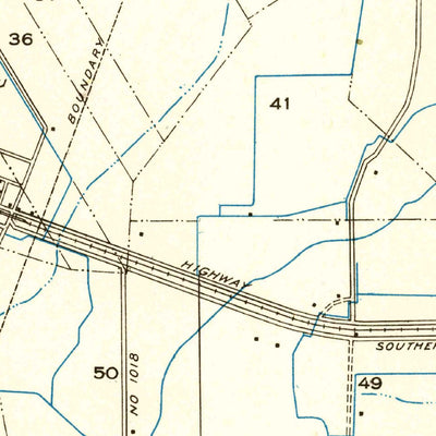 United States Geological Survey Mermentau, LA (1946, 31680-Scale) digital map