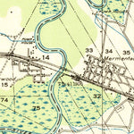 United States Geological Survey Mermentau, LA (1946, 31680-Scale) digital map