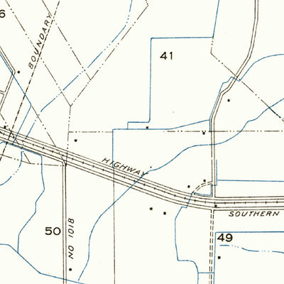 United States Geological Survey Mermentau, LA (1954, 31680-Scale) digital map