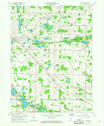 United States Geological Survey Merriam, IN (1965, 24000-Scale) digital map