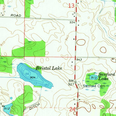 United States Geological Survey Merriam, IN (1965, 24000-Scale) digital map