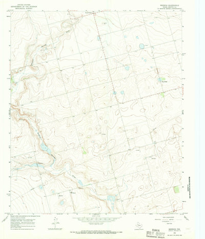 United States Geological Survey Merrick, TX (1966, 24000-Scale) digital map