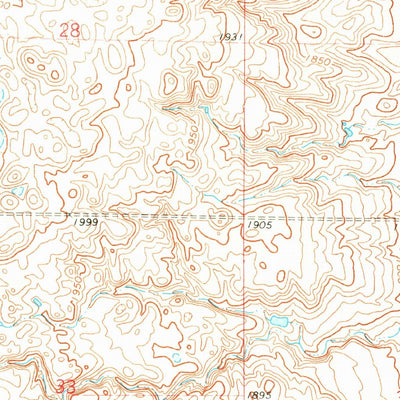 United States Geological Survey Merricourt, ND (1971, 24000-Scale) digital map
