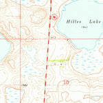 United States Geological Survey Merricourt NW, ND (1971, 24000-Scale) digital map