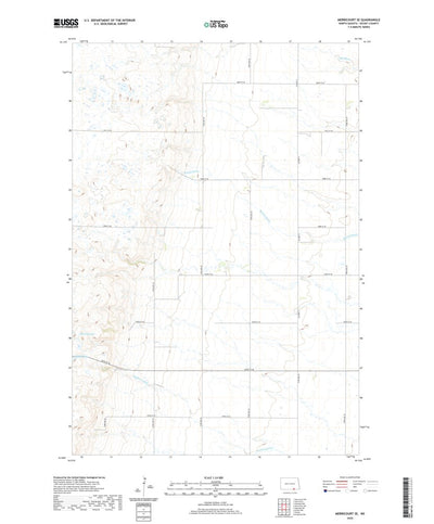 United States Geological Survey Merricourt SE, ND (2020, 24000-Scale) digital map