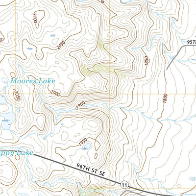 United States Geological Survey Merricourt SE, ND (2020, 24000-Scale) digital map
