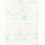 United States Geological Survey Merricourt SW, ND (1971, 24000-Scale) digital map