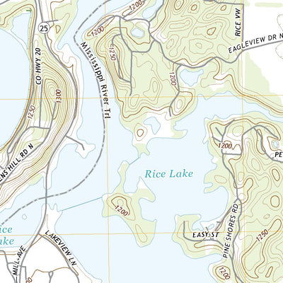 United States Geological Survey Merrifield, MN (2022, 24000-Scale) digital map