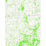 United States Geological Survey Merrill, MI (1934, 62500-Scale) digital map