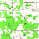 United States Geological Survey Merrill, MI (1934, 62500-Scale) digital map