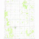 United States Geological Survey Merrill, MI (1973, 24000-Scale) digital map