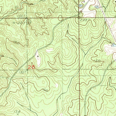 United States Geological Survey Merrill, MS (1982, 24000-Scale) digital map