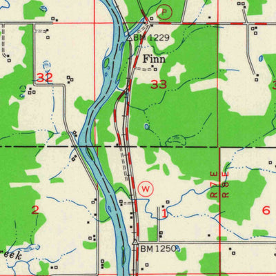 United States Geological Survey Merrill, WI (1951, 48000-Scale) digital map