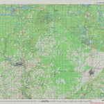 United States Geological Survey Merrill, WI (1990, 100000-Scale) digital map