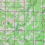 United States Geological Survey Merrill, WI (1990, 100000-Scale) digital map