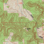 United States Geological Survey Merrillan, WI (1984, 24000-Scale) digital map
