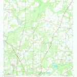 United States Geological Survey Merrillville, GA (1975, 24000-Scale) digital map