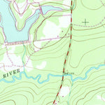 United States Geological Survey Merrillville, GA (1975, 24000-Scale) digital map
