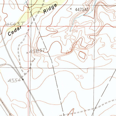 United States Geological Survey Merrimac Butte, UT (1985, 24000-Scale) digital map