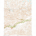 United States Geological Survey Merriman 4, NE (1951, 62500-Scale) digital map