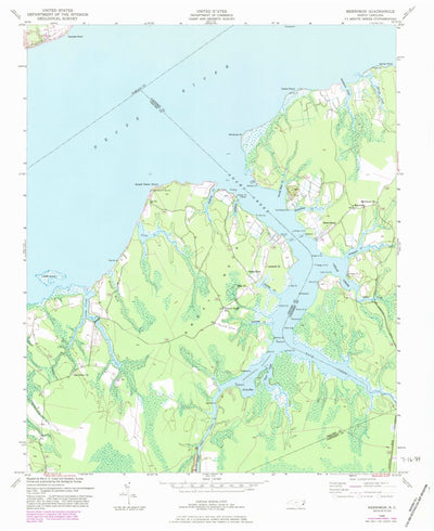 United States Geological Survey Merrimon, NC (1949, 24000-Scale) digital map