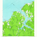 United States Geological Survey Merrimon, NC (1951, 24000-Scale) digital map
