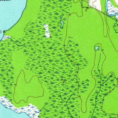 United States Geological Survey Merrimon, NC (1951, 24000-Scale) digital map