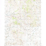 United States Geological Survey Merritt Mountain, NV (1986, 24000-Scale) digital map