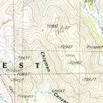 United States Geological Survey Merritt Mountain, NV (1986, 24000-Scale) digital map