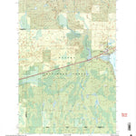 United States Geological Survey Merriweather, MI (1999, 24000-Scale) digital map