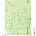 United States Geological Survey Merry Creek, ID (1995, 24000-Scale) digital map