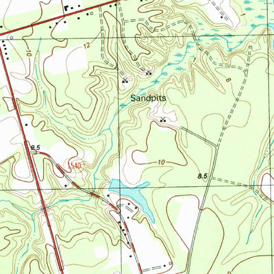 United States Geological Survey Merry Hill, NC (2000, 24000-Scale) digital map