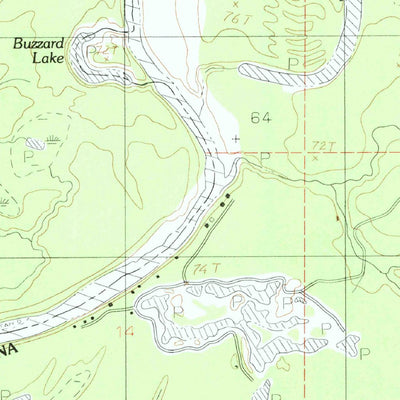 United States Geological Survey Merryville North, LA-TX (1984, 24000-Scale) digital map