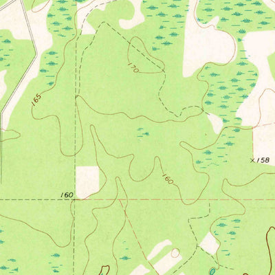 United States Geological Survey Mershon, GA (1971, 24000-Scale) digital map