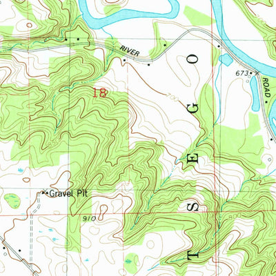 United States Geological Survey Merson, MI (1981, 24000-Scale) digital map