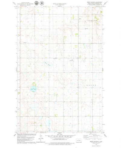 United States Geological Survey Mertz Slough, ND (1978, 24000-Scale) digital map