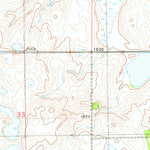 United States Geological Survey Mertz Slough, ND (1978, 24000-Scale) digital map