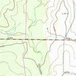 United States Geological Survey Mertzon SW, TX (1972, 24000-Scale) digital map