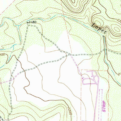 United States Geological Survey Mertzon, TX (1972, 24000-Scale) digital map