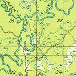 United States Geological Survey Merwin Lake, MI (1931, 31680-Scale) digital map
