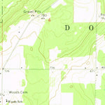 United States Geological Survey Merwin Lake, MI (1972, 24000-Scale) digital map