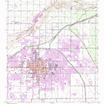 United States Geological Survey Mesa, AZ (1952, 24000-Scale) digital map