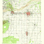 United States Geological Survey Mesa, AZ (1952, 62500-Scale) digital map