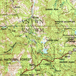 United States Geological Survey Mesa, AZ (1954, 250000-Scale) digital map