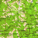 United States Geological Survey Mesa, AZ (1958, 250000-Scale) digital map