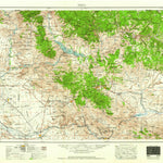 United States Geological Survey Mesa, AZ (1960, 250000-Scale) digital map